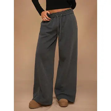 Wide Leg Sweatpants-Adult Woman Sizes