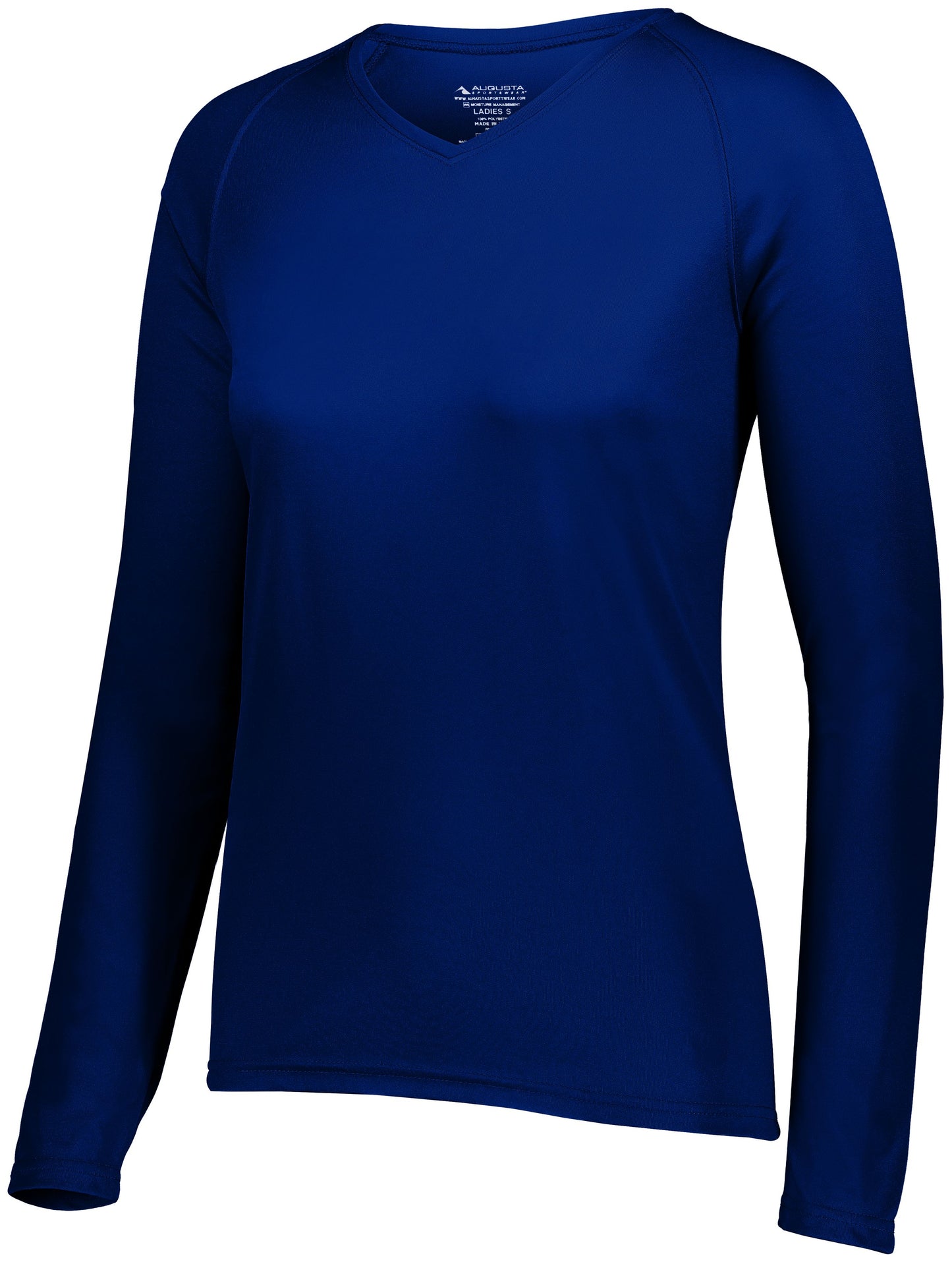 Long Sleeve Ladies V-Neck Performance Undershirt