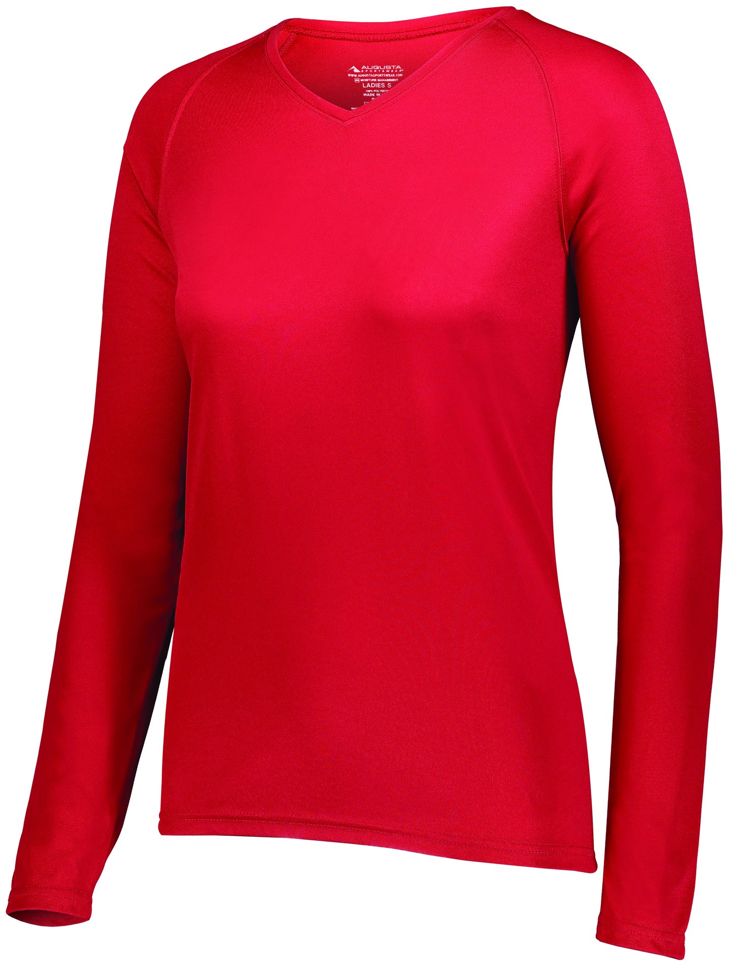 Long Sleeve Ladies V-Neck Performance Undershirt