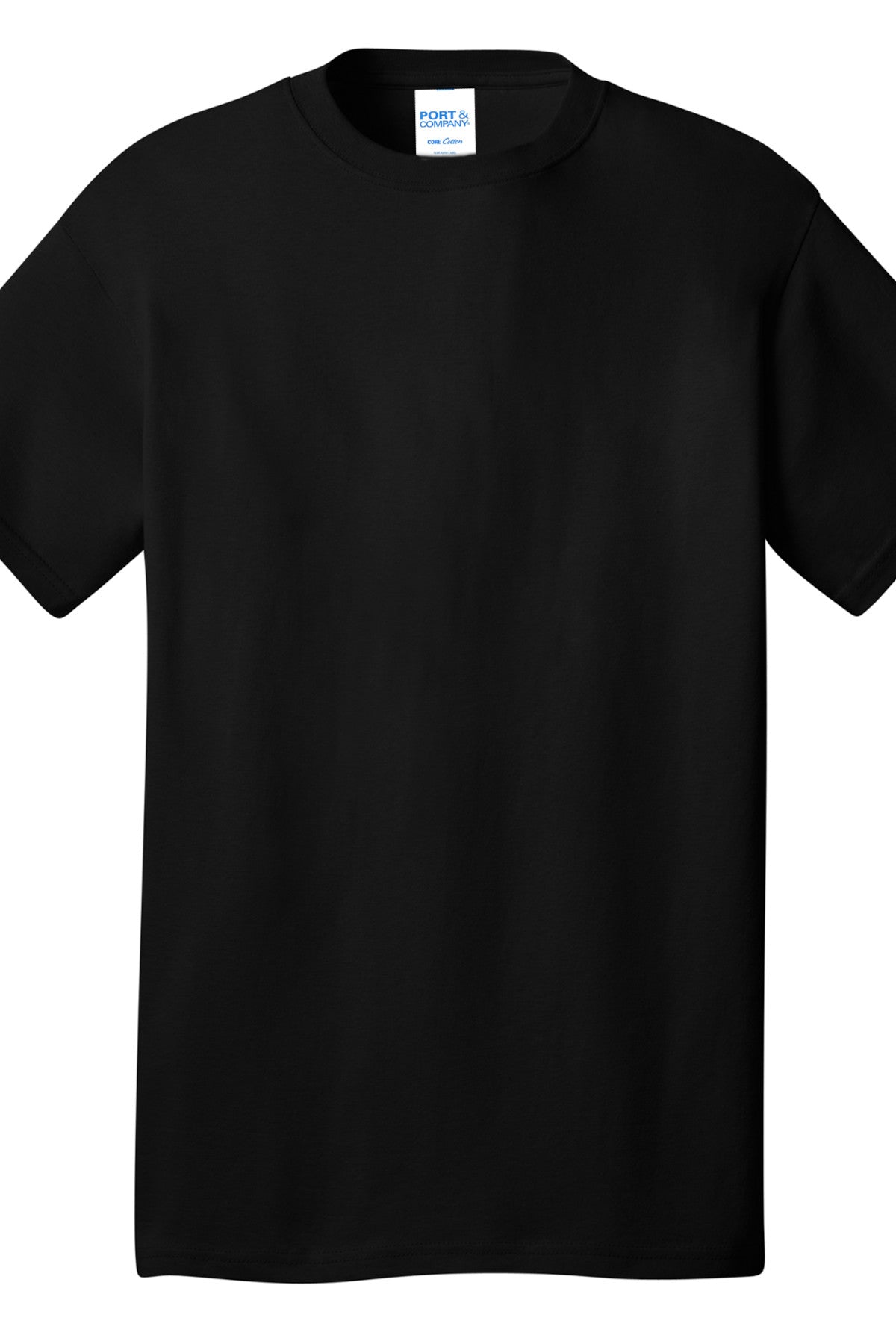 BLACK-Short Sleeve T-Shirt-Class 1(EX. Gildan or Port & Company)