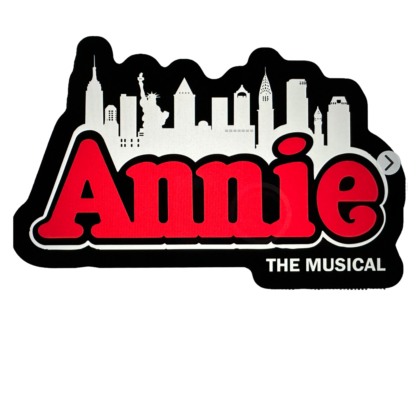 *ANNIE-WATERPROOF STICKER*