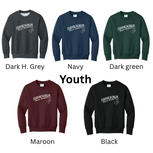 Terpsichorean Crewneck Sweatshirt-Youth