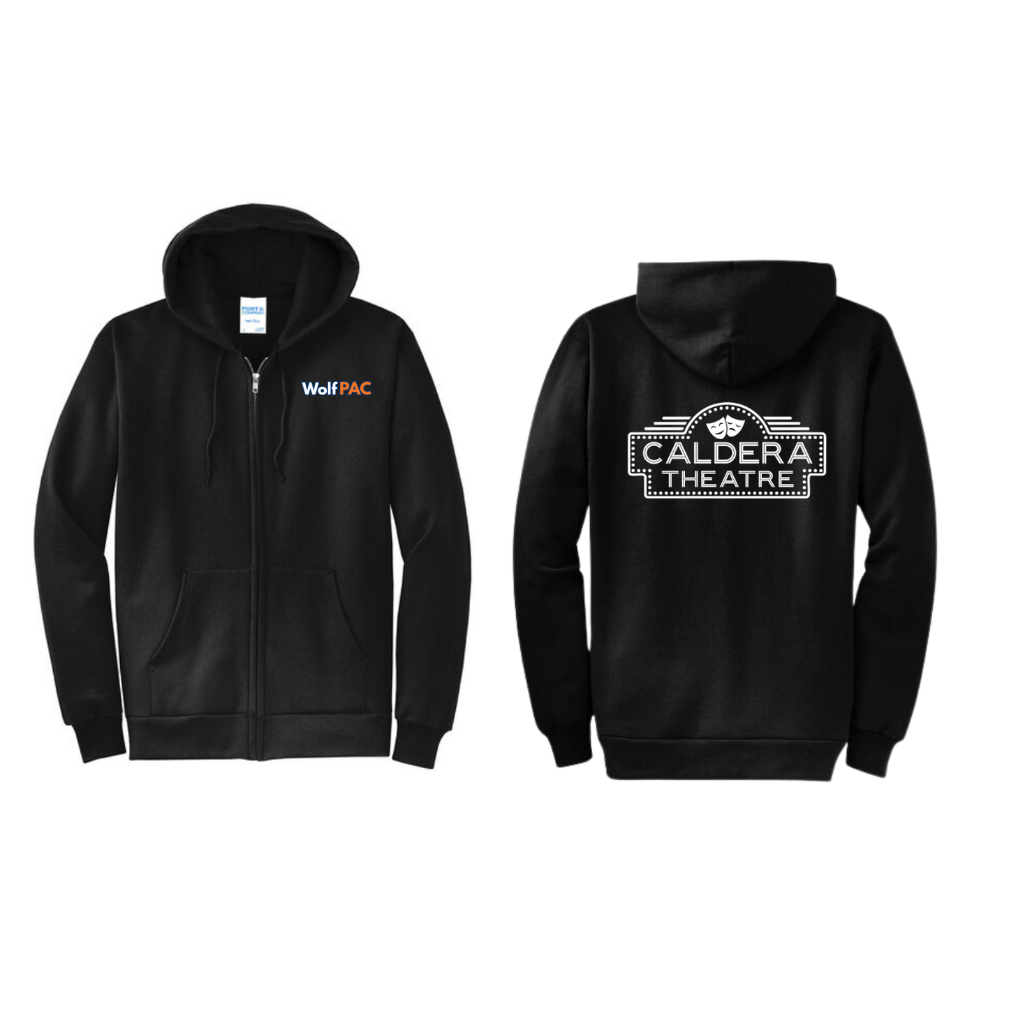CALDERA THEATRE ZIP-UP
