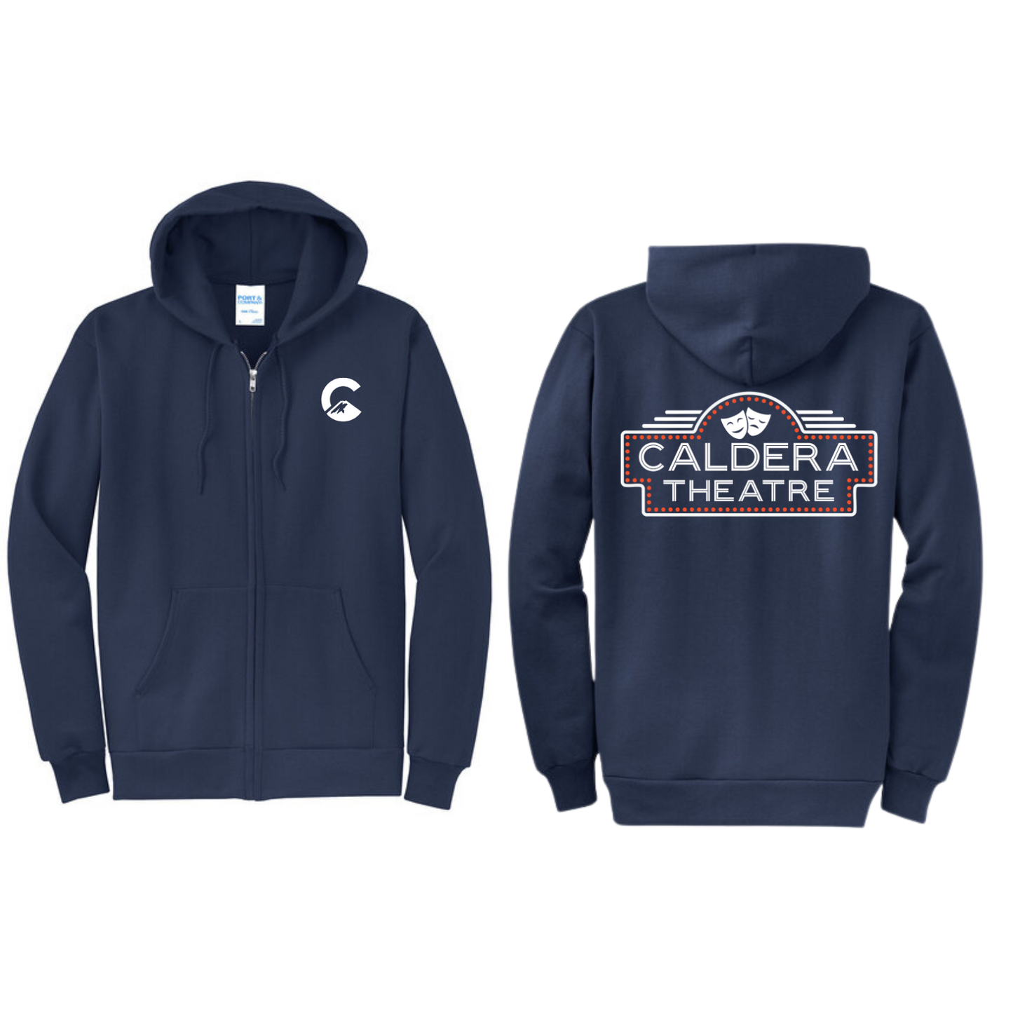CALDERA THEATRE ZIP-UP