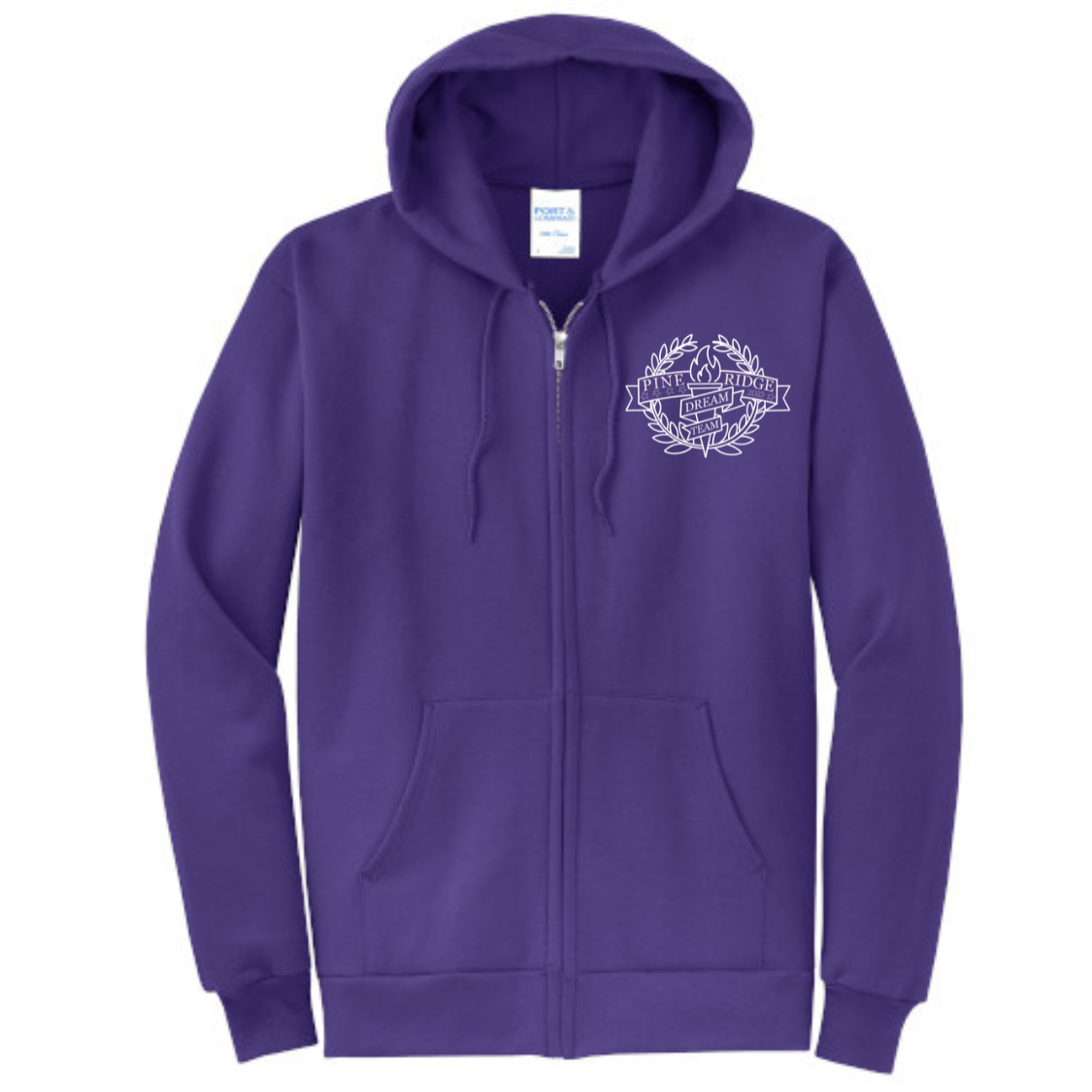 Pine Ridge SWAG-Zip up Hoodie-Youth