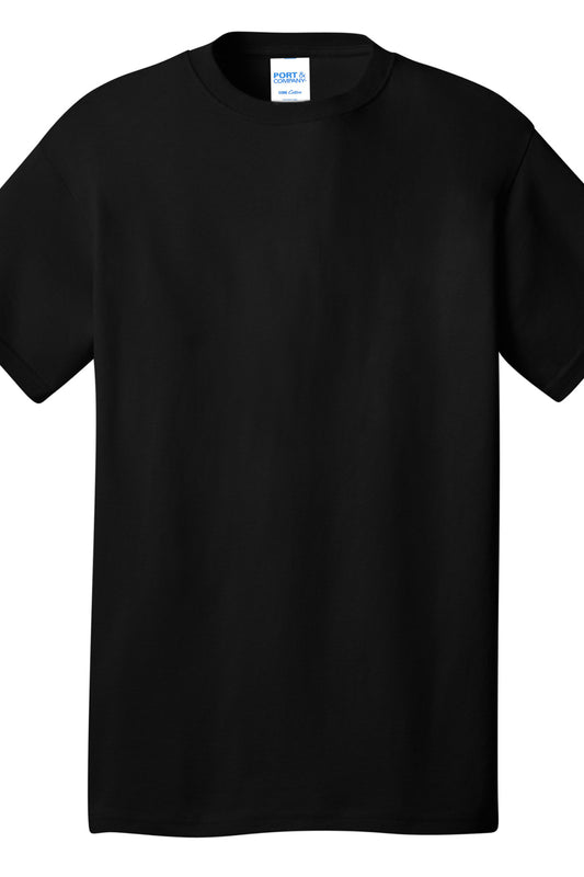 BLACK-Short Sleeve T-Shirt-Class 1(EX. Gildan or Port & Company)