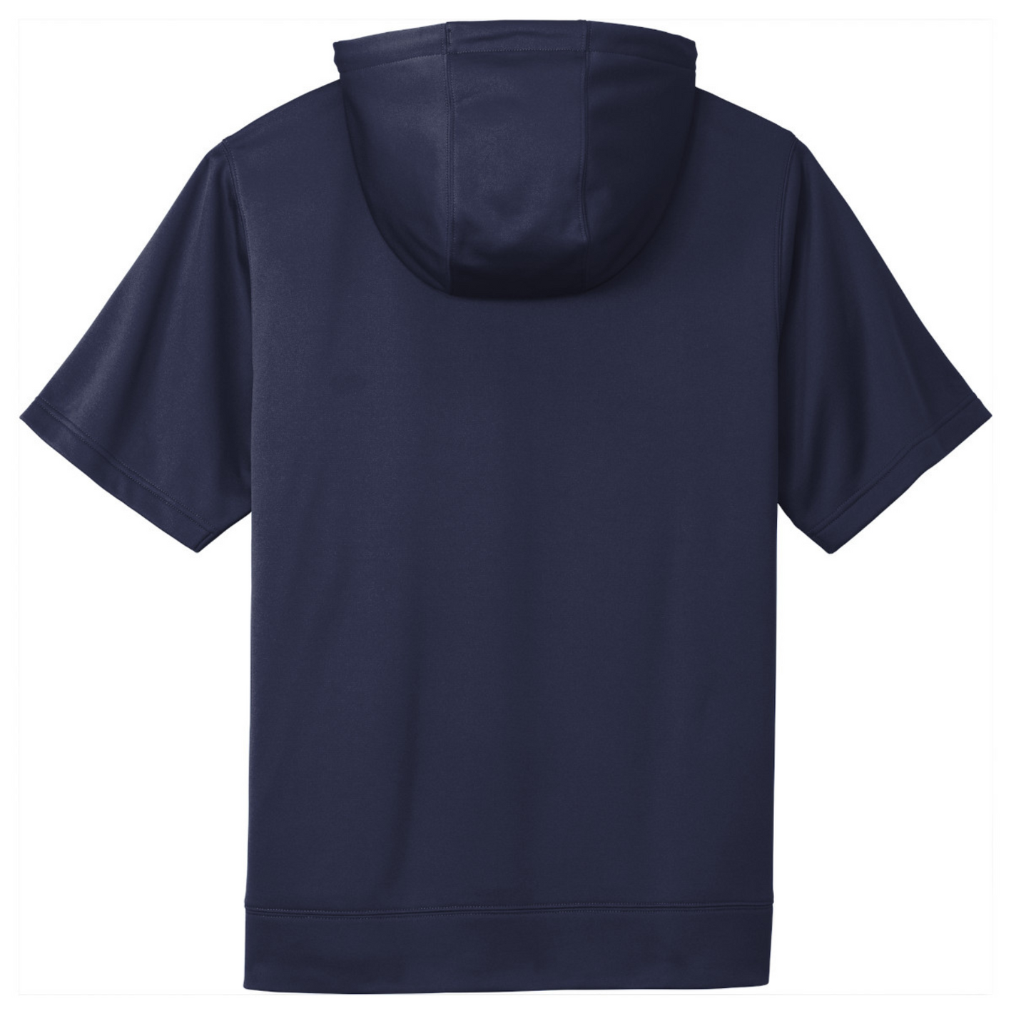 Adult-Short Sleeve Performance Blend Hoodie