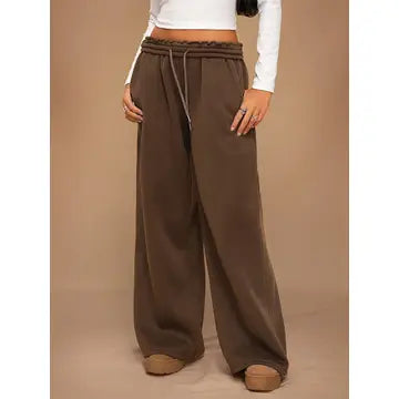 Wide Leg Sweatpants-Adult Woman Sizes