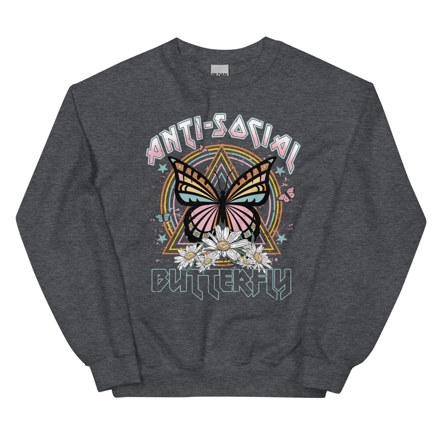 Anti-Social Butterfly Crewneck Sweatshirt