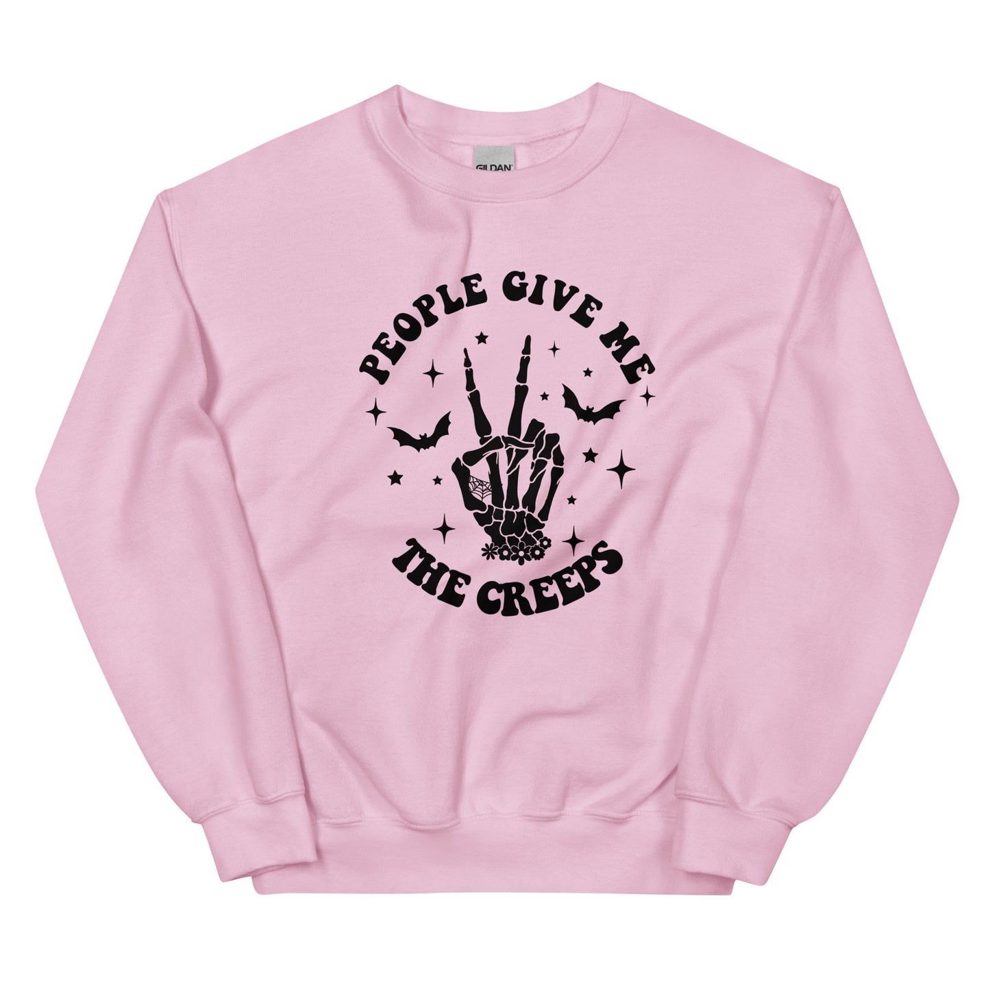 People Give Me the Creeps Crewneck Sweatshirt