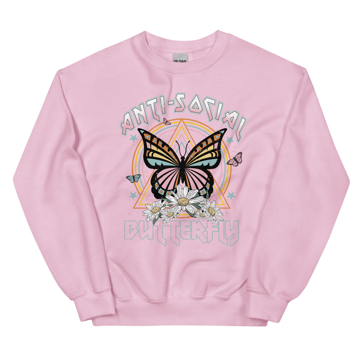 Anti-Social Butterfly Crewneck Sweatshirt