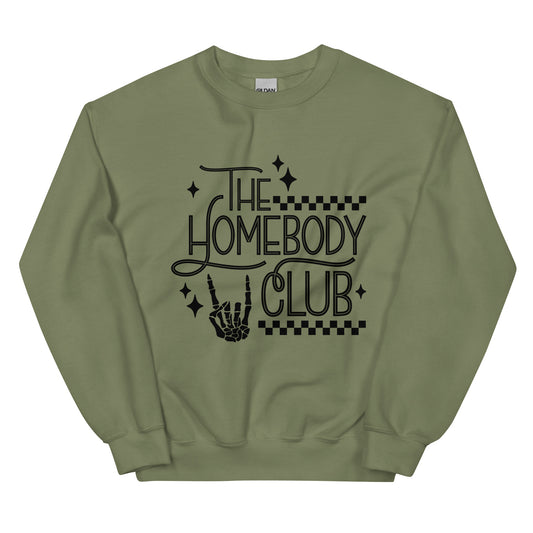 The Homebody Club Crewneck Sweatshirt