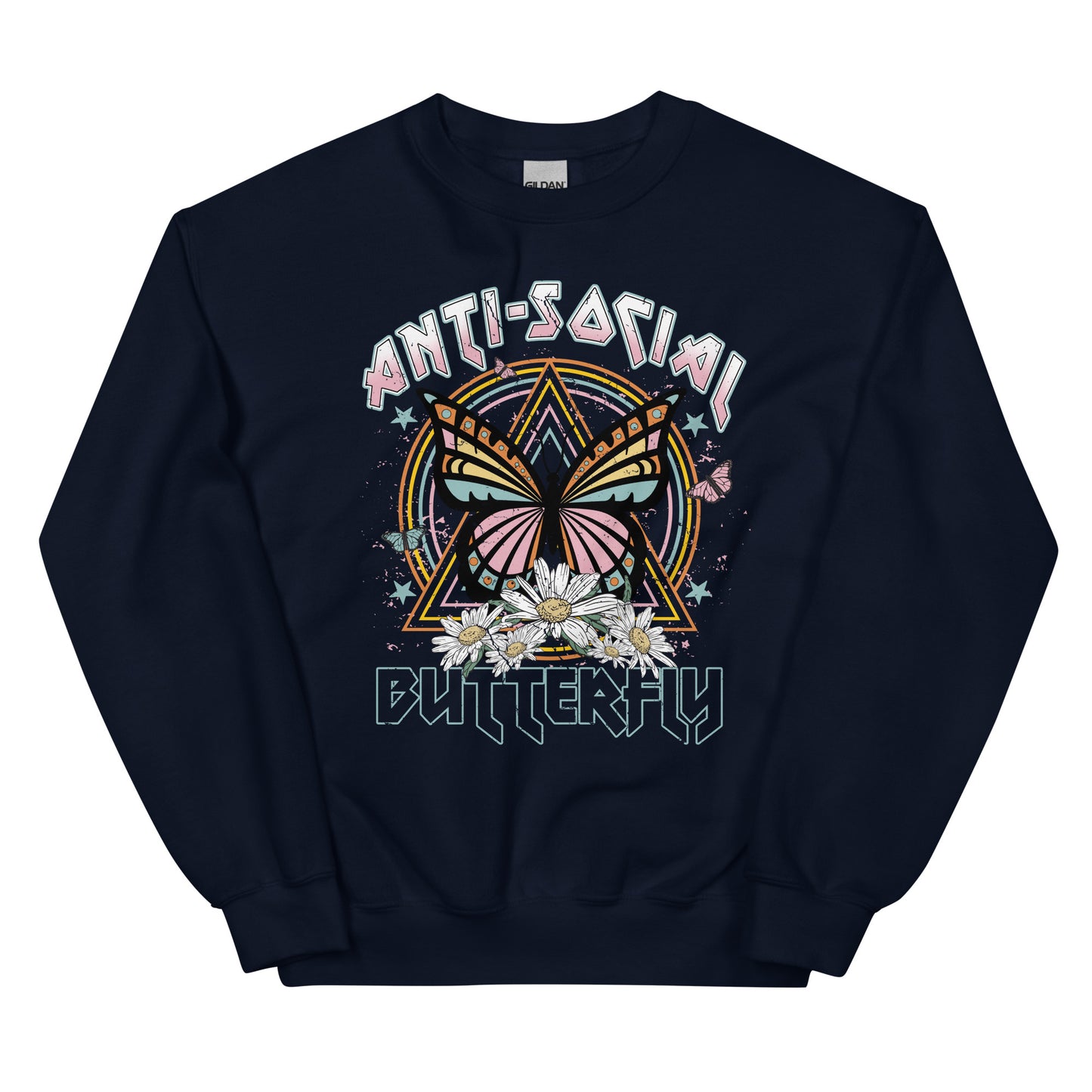 Anti-Social Butterfly Crewneck Sweatshirt