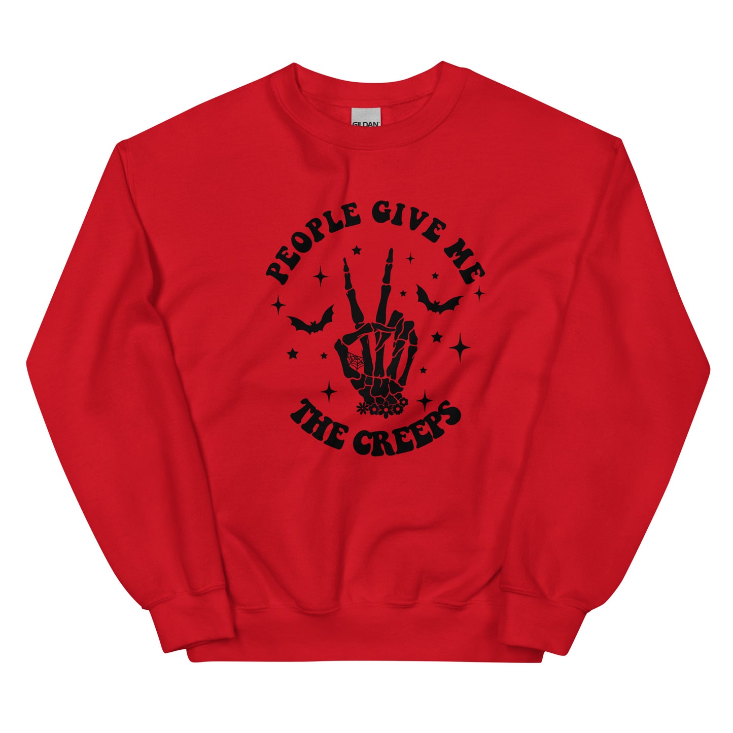 People Give Me the Creeps Crewneck Sweatshirt