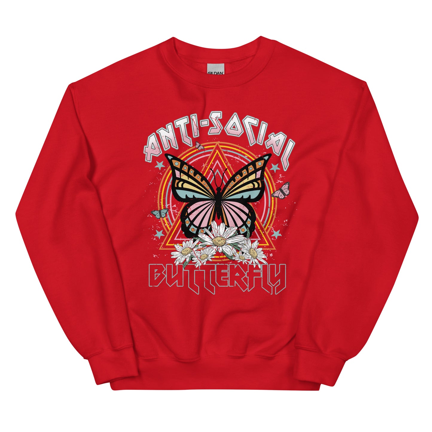 Anti-Social Butterfly Crewneck Sweatshirt
