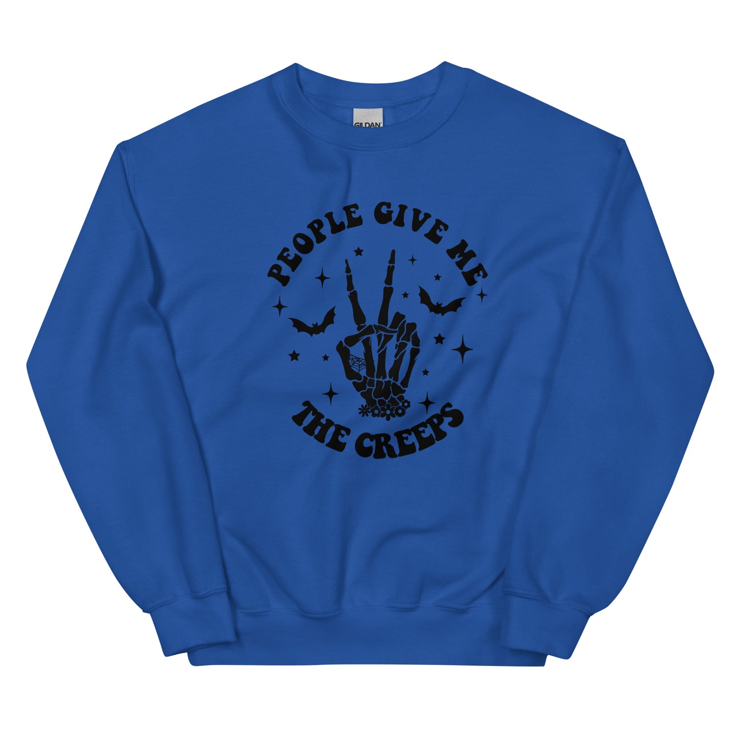 People Give Me the Creeps Crewneck Sweatshirt
