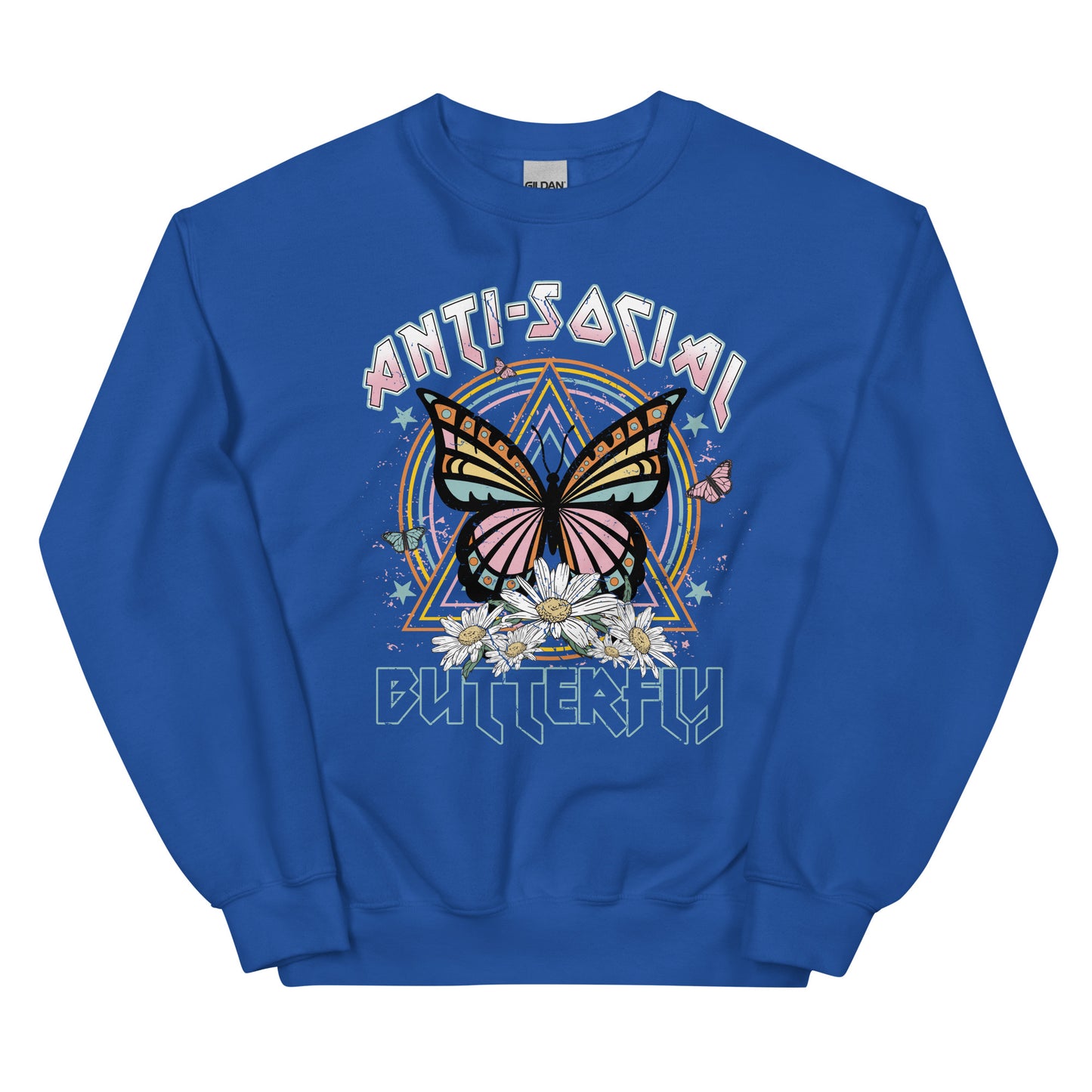 Anti-Social Butterfly Crewneck Sweatshirt