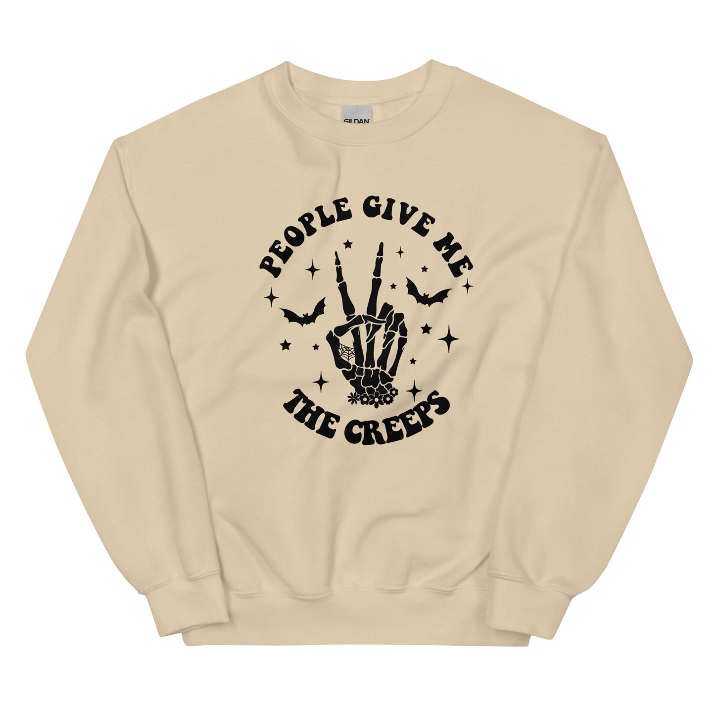 People Give Me the Creeps Crewneck Sweatshirt