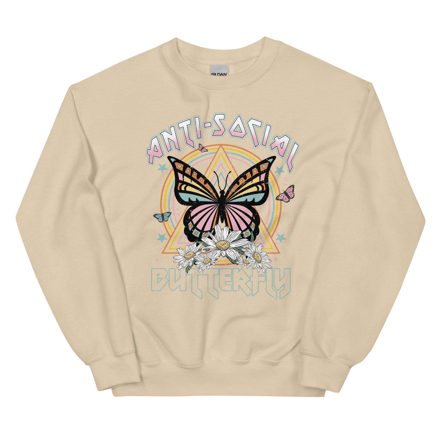 Anti-Social Butterfly Crewneck Sweatshirt