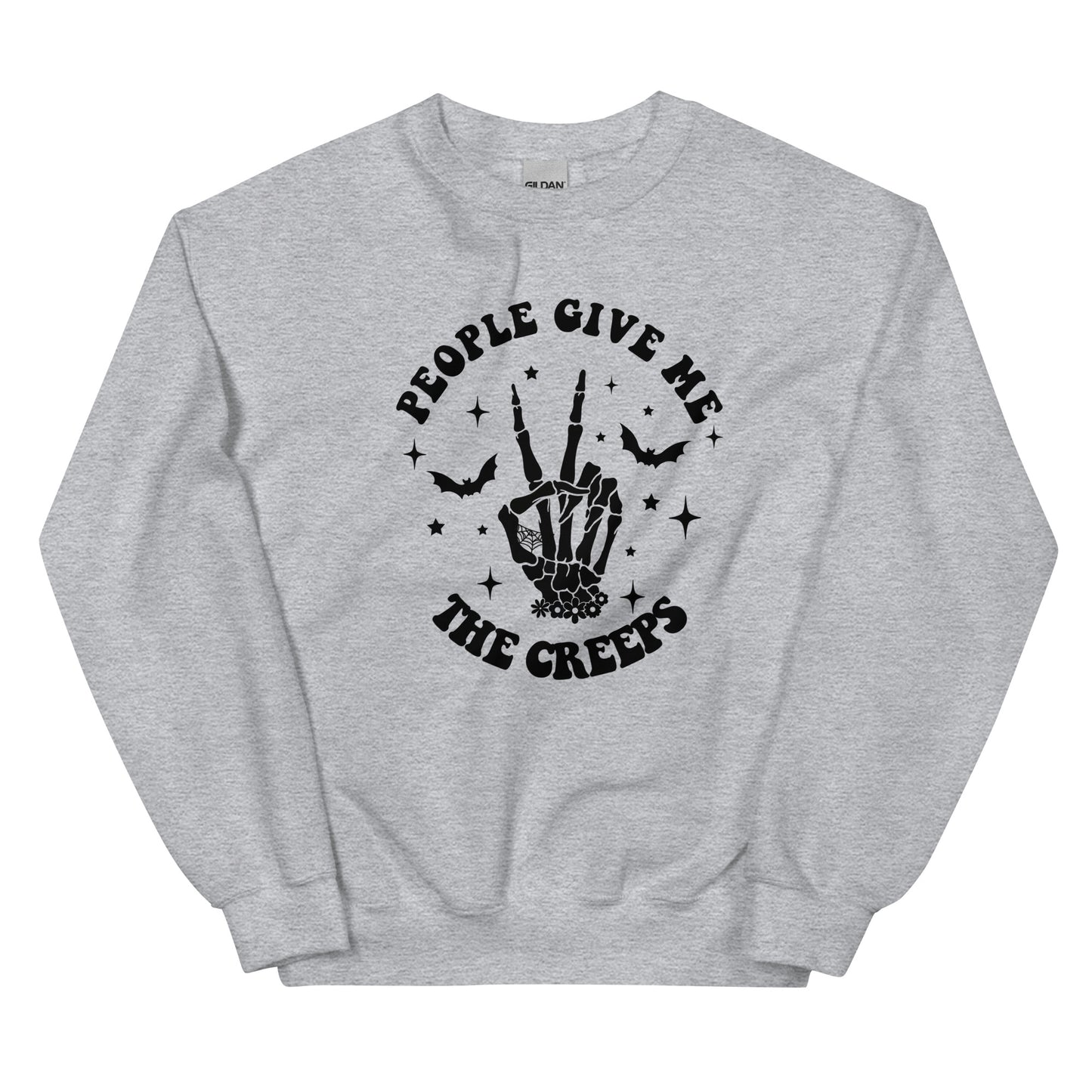 People Give Me the Creeps Crewneck Sweatshirt