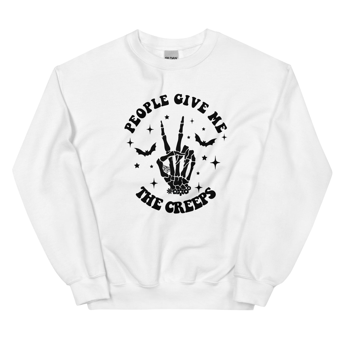 People Give Me the Creeps Crewneck Sweatshirt