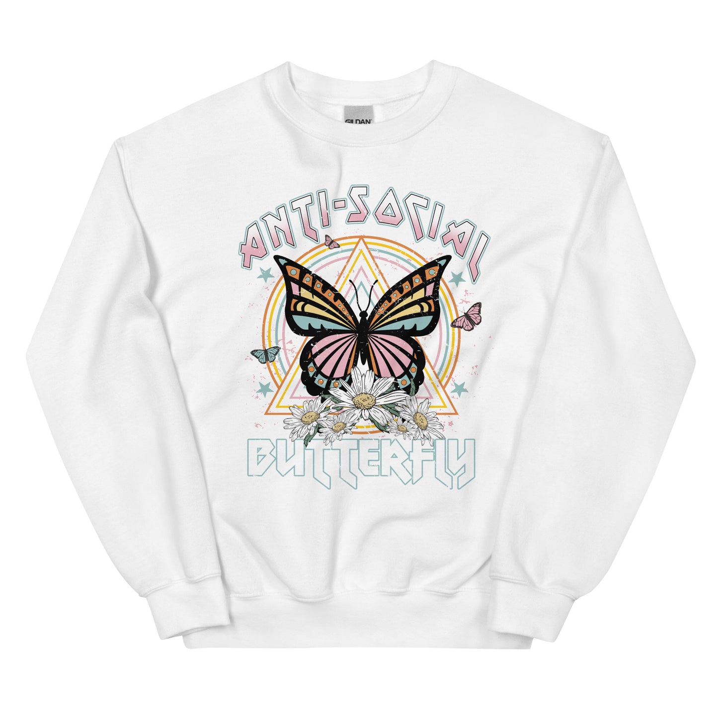 Anti-Social Butterfly Crewneck Sweatshirt